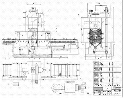 拋丸機原理圖